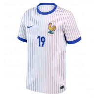 Camiseta Francia Youssouf Fofana #19 Visitante Equipación Eurocopa 2024 manga corta